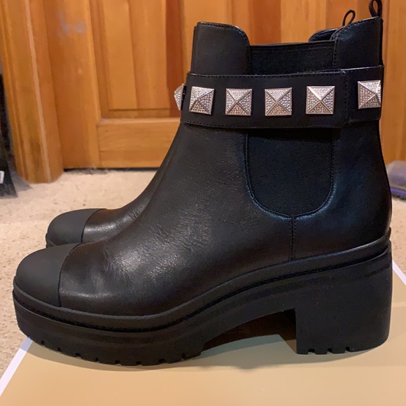 Michael Kors Studded Lug Boot - Picture 6 of 12